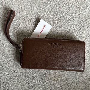 Lucky Brand Juny Zipped Wristlet/wallet